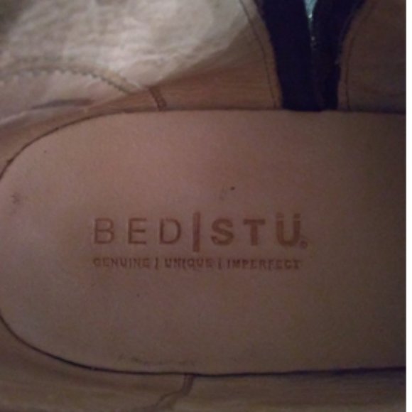 Bed Stu Dark Leather Ankle Booties - Picture 13 of 16